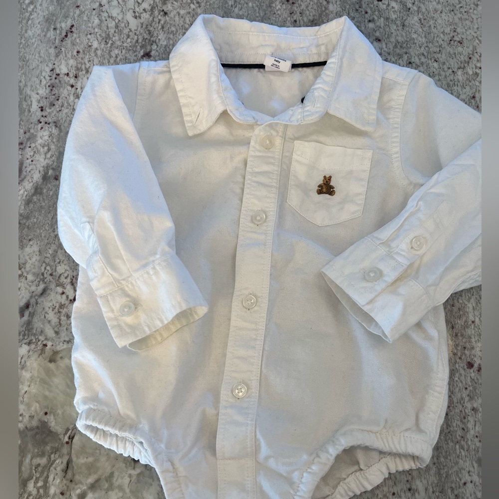 Baby Gap white button down shirt
